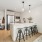 Sleek one-bedroom layout at The Leaf designed for seamless flow between living, dining, and kitchen spaces.